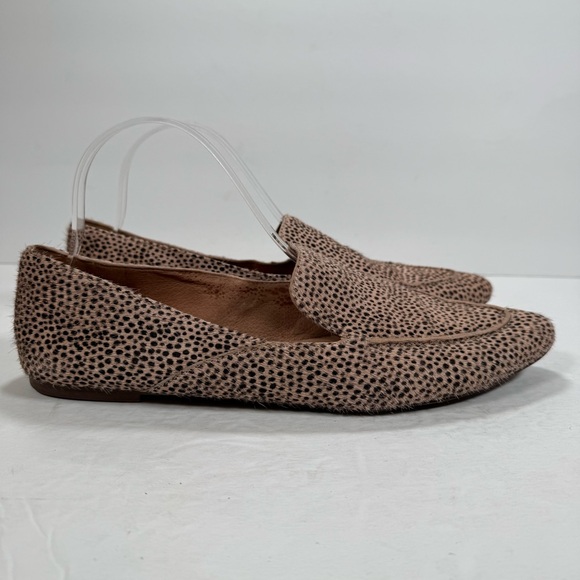 Madewell The Frances Skimmer Loafer In Calf Hair Muted Shell Multi Women Size 10 - Picture 4 of 13